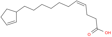 4 undecenoic acid, 11 (2 cyclopenten 1 yl) , (z) 